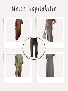 Oysho Kumaş, Parça 60x170 cm Siyah Renk