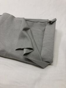 Diz Yapmaz Esnek 2 İplik Kumaş, Parça 60x180 cm - Gri