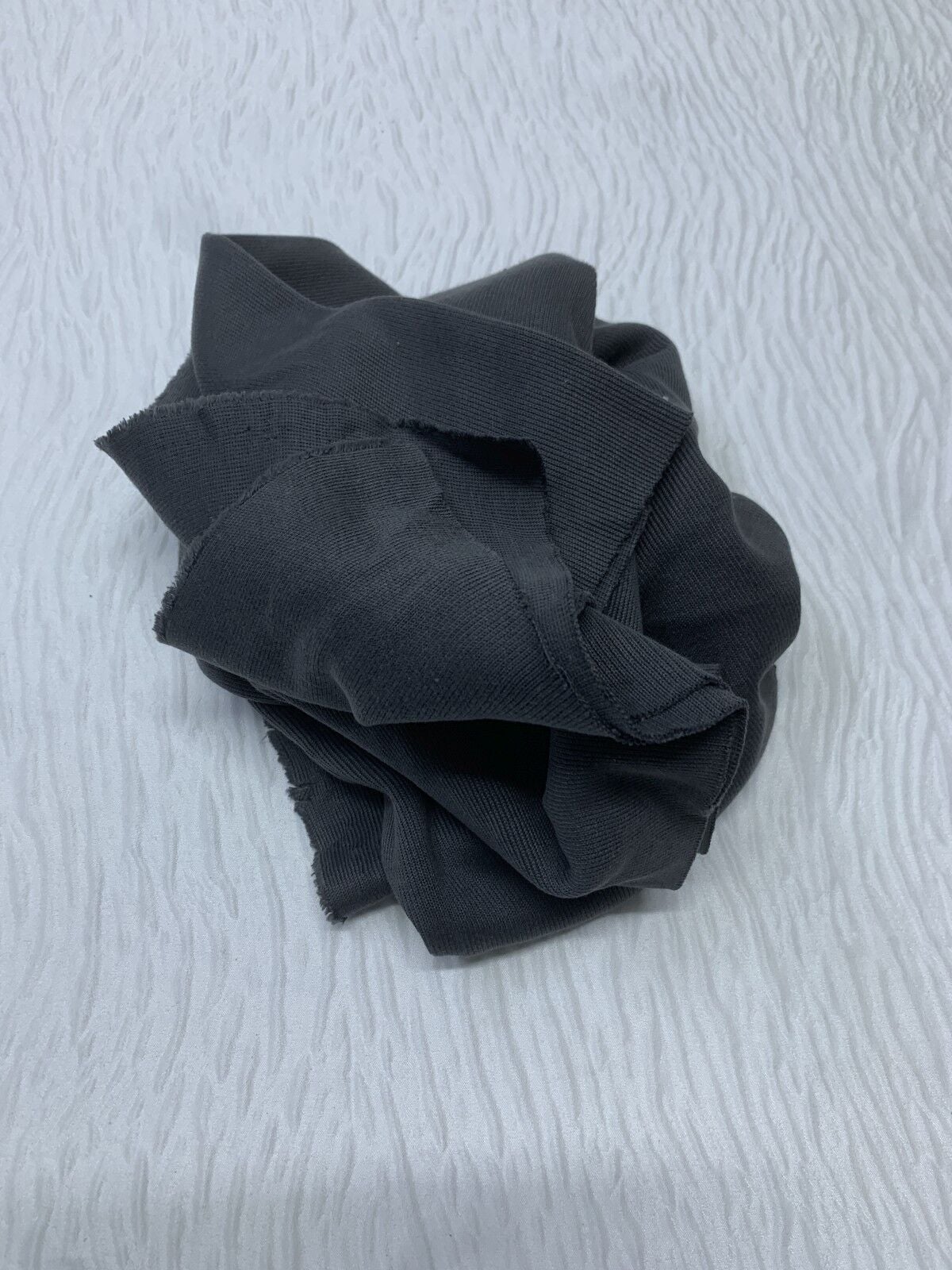 Selanik Penye Kumaş, Parça 50x130 cm - Füme