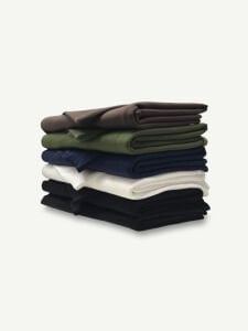 Ribanalı Şardonlu 3 İplik Kumaş Seti, Boyları 100-120 cm arası 6 adet