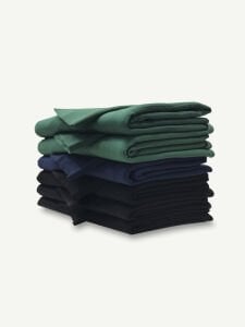 Ribanalı Şardonlu 3 İplik Kumaş Seti, Boyları 100-120 cm arası 6 adet