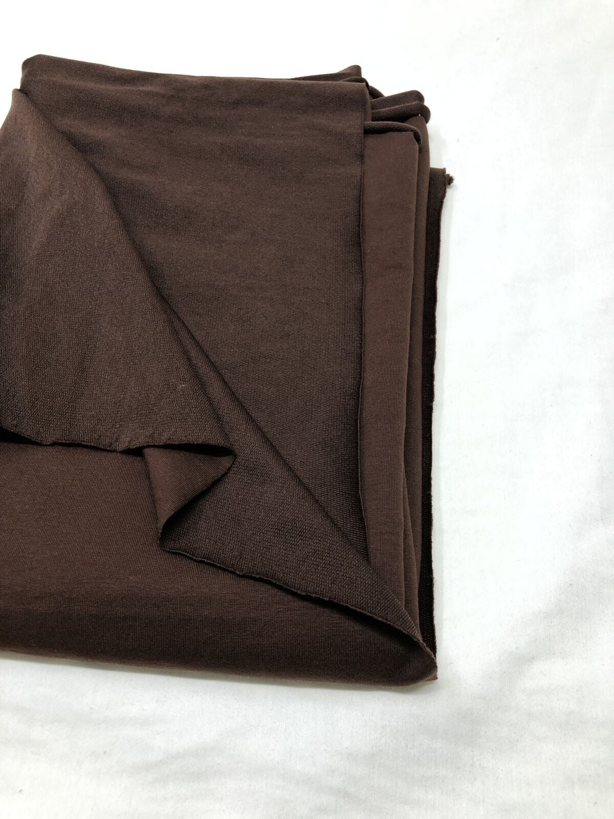 Diz Yapmaz Esnek 2 İplik Kumaş, Parça 70x180 cm - Acı Kahve