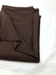Diz Yapmaz Esnek 2 İplik Kumaş, Parça 70x180 cm - Acı Kahve