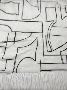 Bürümcük Penye Kumaş Desenli, Parça 95x160 cm