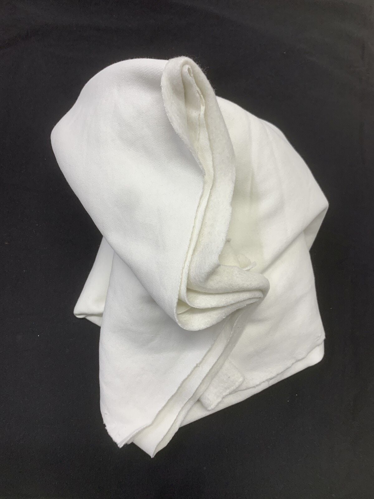 Şardonlu 3 İplik Kumaş, Parça 100x200 cm - Ekru (HAFİF KİR VAR)