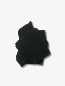 Siyah Kaşkorse (Ribana Fitilli) Kumaş, Parça 40x130 cm