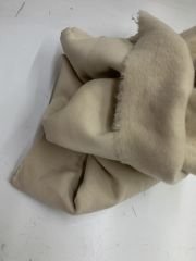 Şardonlu 3 İplik Kumaş Parça 70x120 cm Bej
