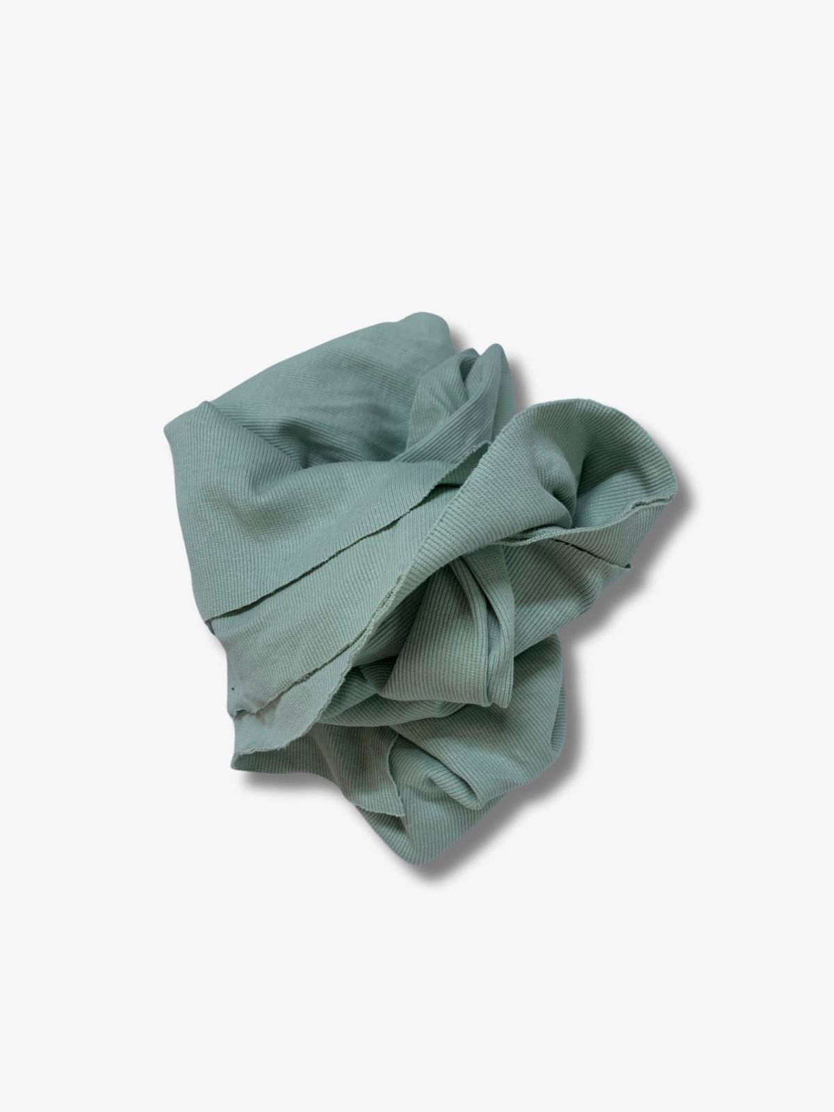Mint Yeşili Kaşkorse (Ribana Fitilli) Kumaş, Parça 80x110 cm
