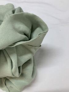 Mint Yeşili Kaşkorse (Ribana Fitilli) Kumaş, Parça 80x110 cm
