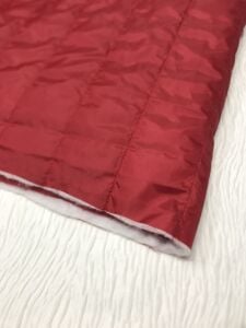 Kaptione Kumaş Tek Taraflı Kırmızı, Parça 280x140 cm