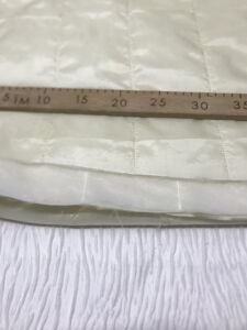 İnce Kaptione Kumaş Tek Taraflı Krem, Parça 260x145 cm