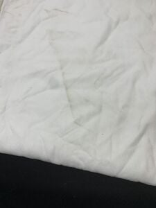 3 İplik Kumaş, Parça 125x180 cm - Ekru (HAFİF KİRLİ)