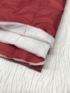 Kaptione Kumaş Tek Taraflı Kırmızı, Parça 200x140 cm