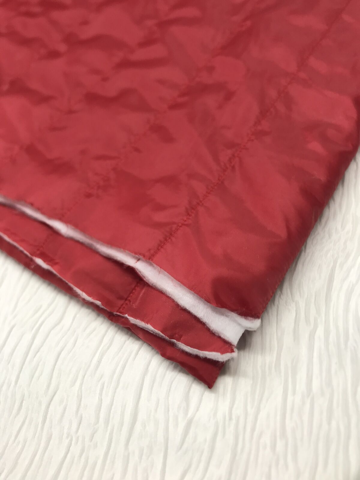 Kaptione Kumaş Tek Taraflı Kırmızı, Parça 200x140 cm