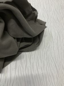 İnce Ribana Kumaş - Parça 75x160 cm - Füme