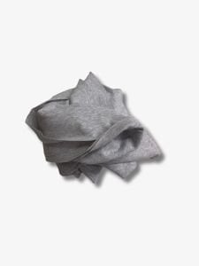 Gri Esnek Bebe Ribanası Penye Kumaş, Parça 75x170 cm
