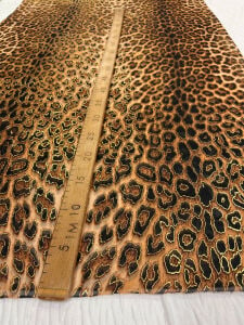 Leopar Desenli Şifon Kumaş
