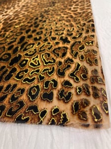 Leopar Desenli Şifon Kumaş