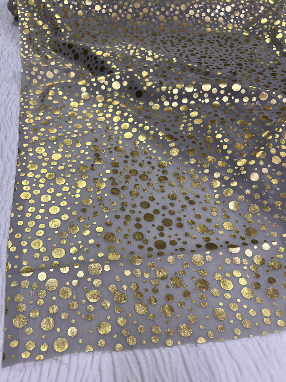 Gold Puanlı Kumaş