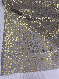 Gold Puanlı Kumaş