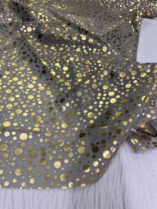 Gold Puanlı Kumaş