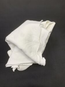 Şardonlu 3 İplik Kumaş, Parça 85x100 cm - Ekru