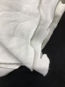 Şardonlu 3 İplik Kumaş, Parça 85x100 cm - Ekru