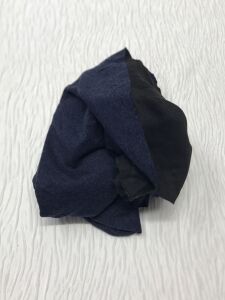 Kışlık Penye Kumaş Lacivert, Parça 195x180 cm