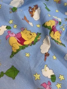 Pazen Kumaş - Winnie The Pooh Desenli, En: 90 cm