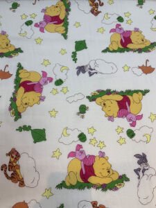 Pazen Kumaş - Winnie The Pooh Desenli, En: 90 cm