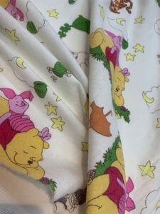 Pazen Kumaş - Winnie The Pooh Desenli, En: 90 cm