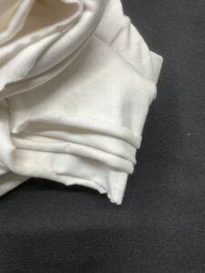 Bebe Ribanası Esnek Kumaş, Parça 100x160 cm - Krem Rengi