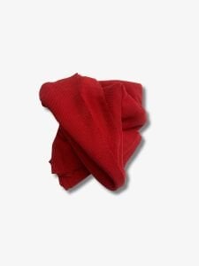 Kırmızı Kaşkorse (Ribana) Kumaş, Parça 30x110 cm