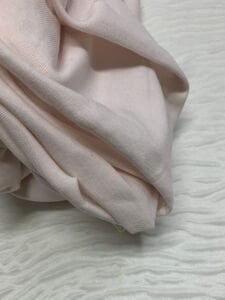 Bebe Ribanası Esnek Penye, Parça 110x150 cm - Pudra