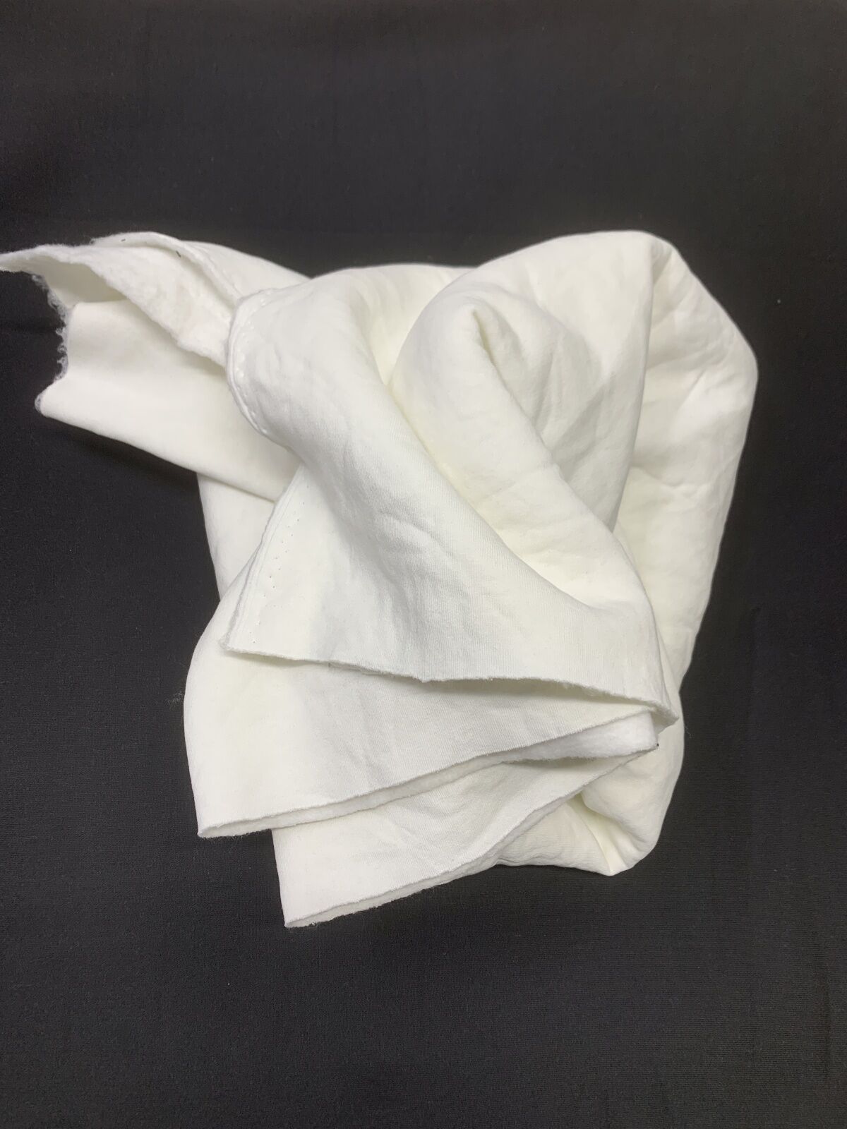 Şardonlu 3 İplik Kumaş, Parça 80x180 cm - Ekru