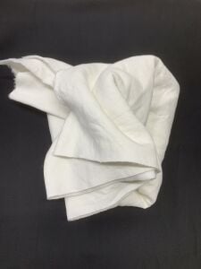 Şardonlu 3 İplik Kumaş, Parça 80x180 cm - Ekru