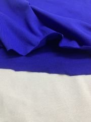 İnce Ribana Kumaş, Parça 55x185 cm Saks Mavi