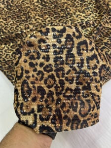Leopar Desenli Zara Payet Kumaş