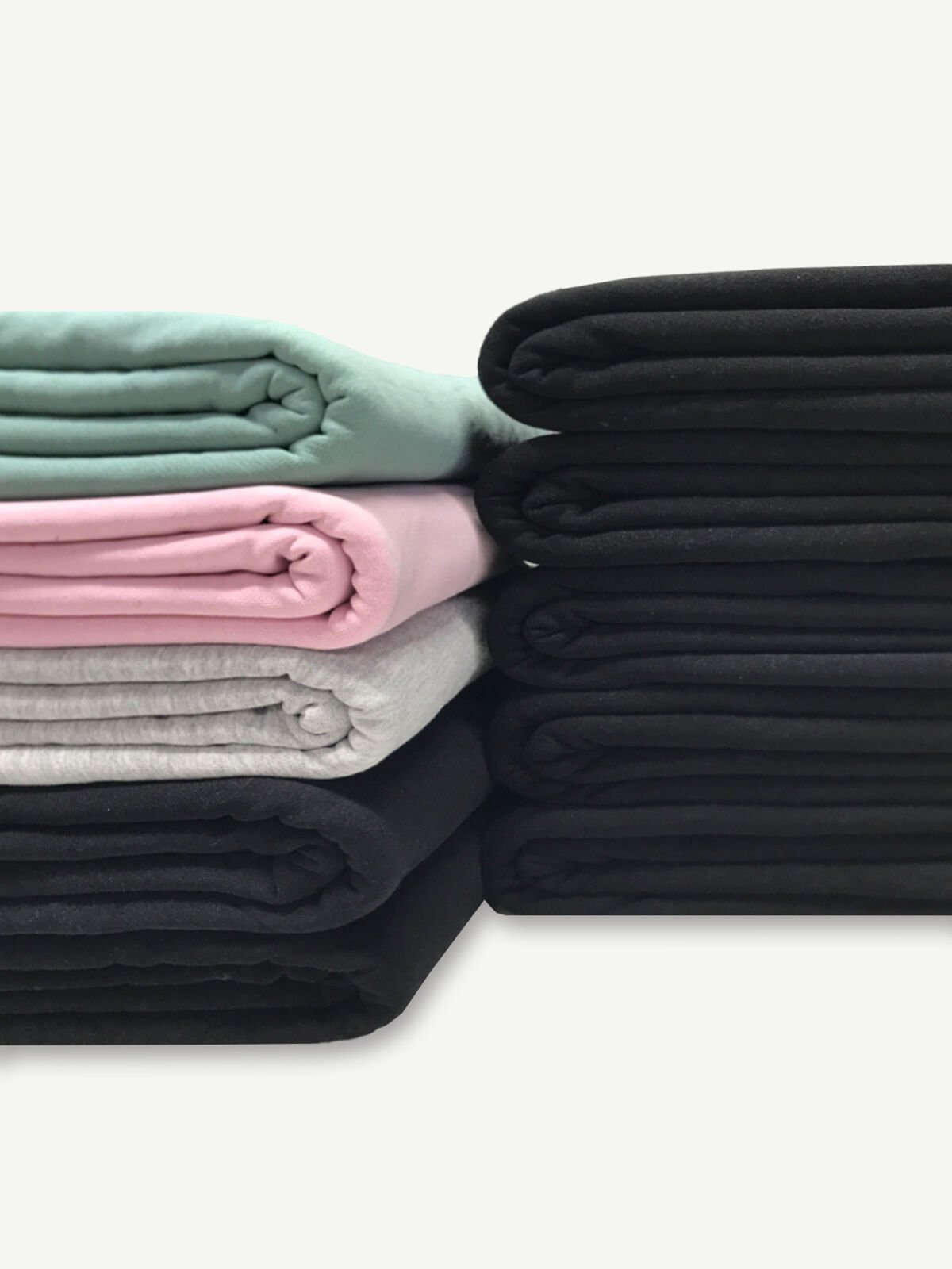 3 İplik Penye Kumaş Seti, Boyları 80-95 cm arası 10 adet