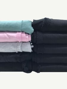 3 İplik Penye Kumaş Seti, Boyları 80-95 cm arası 10 adet