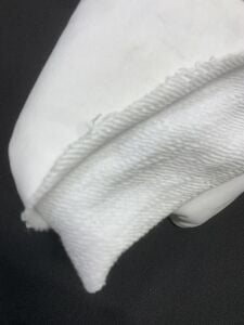 3 İplik Kumaş, Parça 90x150 cm - Beyaz