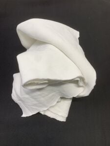 Şardonlu 3 İplik Kumaş, Parça 85x180 cm - Ekru (HAFİF KİR VAR)