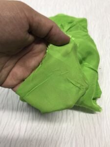 İnce Viskon Krep Kumaş, Parça 270x130 cm Yeşil