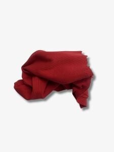 Kırmızı Kaşkorse (Ribana) Kumaş, Parça 40x140 cm