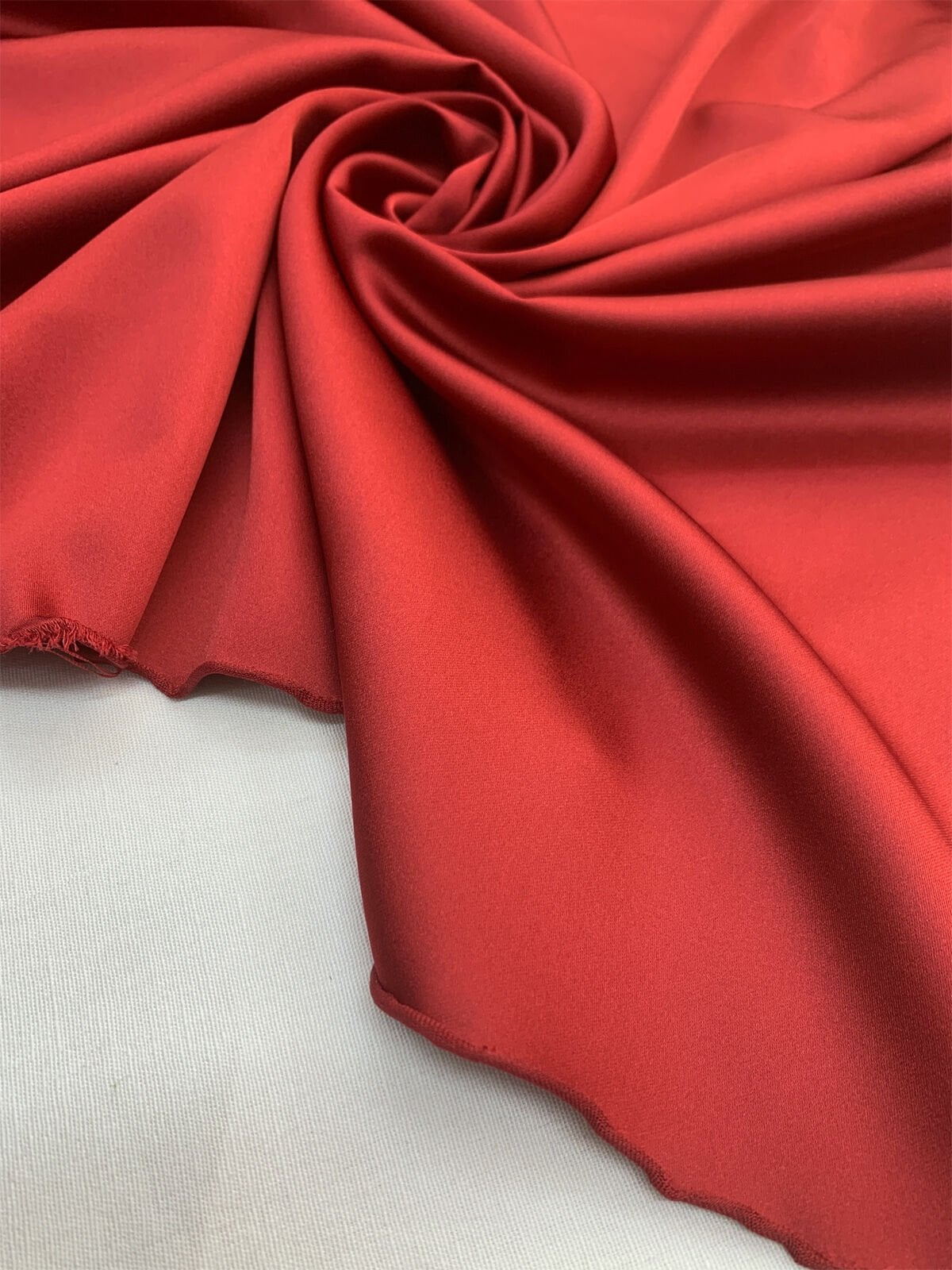 Bordo Asetat Saten Kumaş