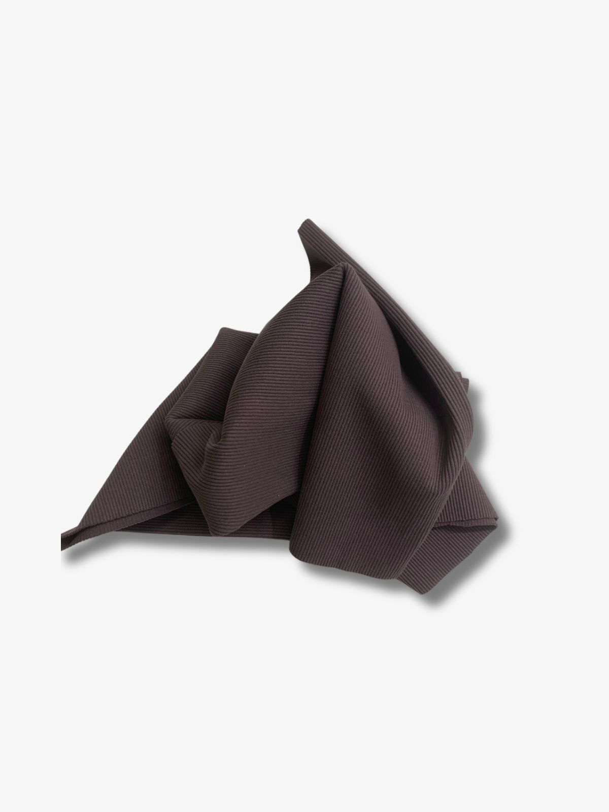 Kahverengi Kaşkorse (Ribana Fitilli) Kumaş, Parça 25x130 cm