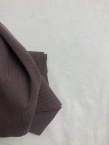 Kahverengi Kaşkorse (Ribana Fitilli) Kumaş, Parça 25x130 cm