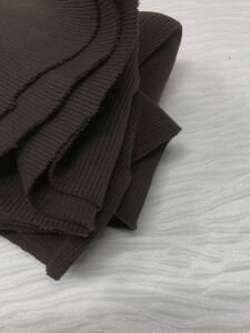 Ribana Fitilli Kumaş, Parça 20x120 cm - Kahverengi