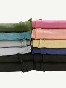 Diz Yapmaz 2 İplik Kumaş Seti, Boyları 80-90 cm arası 12 adet