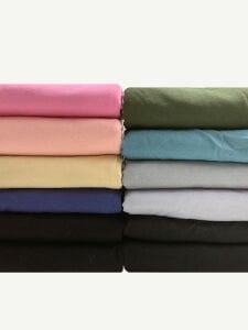 Diz Yapmaz 2 İplik Kumaş Seti, Boyları 80-90 cm arası 12 adet